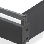 Set of rear hooks for drawer rails